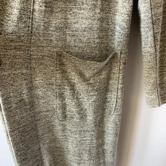 Banana Republic Women's Heather Gray Long Sleeve Robe Size XS - Picture 5 of 11